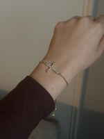 Adjustable Cross Bracelet