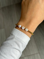 Gold Filled Customized Beaded Bracelet