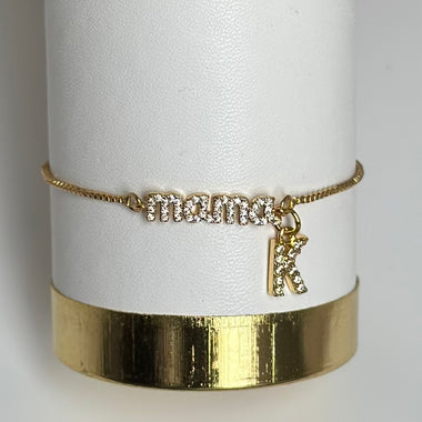 Mama Bracelet w/ Initial