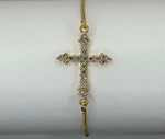 Adjustable Cross Bracelet