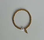 Gold Filled Angel Beaded Bracelet