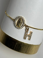 Blessed Mother Bracelet w/ Initial