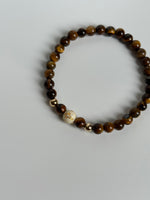 Tigers Eye Beaded Bracelet