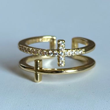 Divine Cross Ring