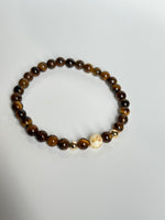 Tigers Eye Beaded Bracelet