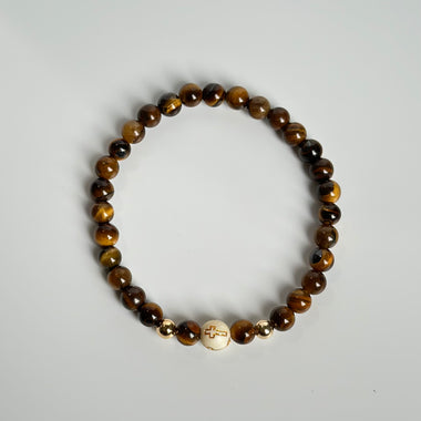 Tigers Eye Beaded Bracelet