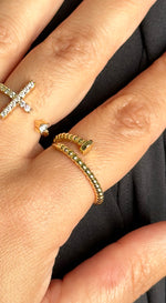 Beaded Nail Ring